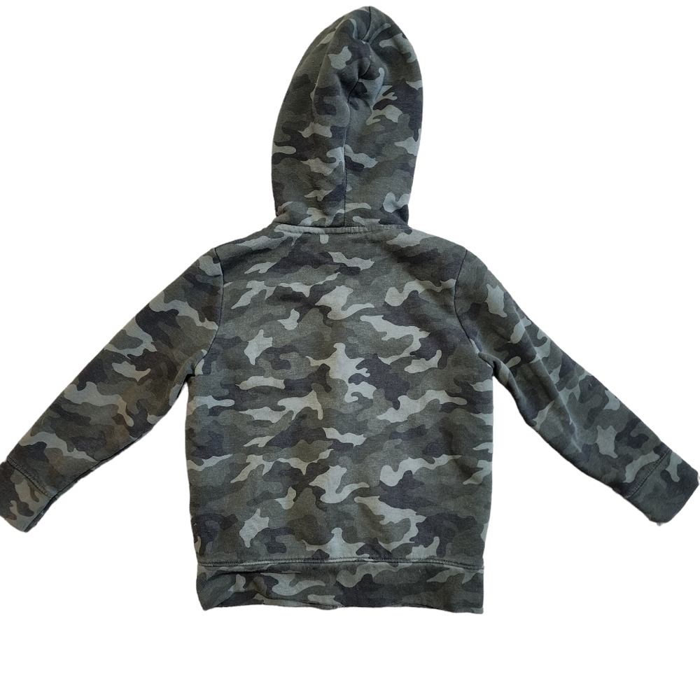 Old Navy Kids Zip Camoflauge Sherpa Lined Hoodie - 5T - Picture 2 of 5